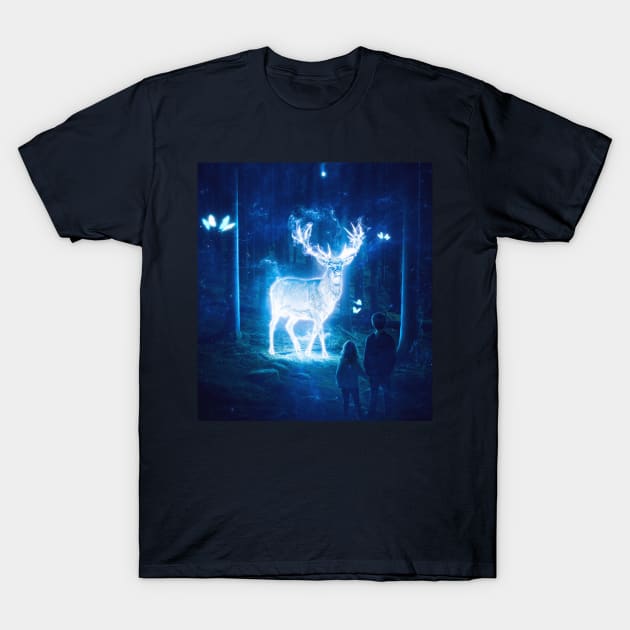 Spiritual Connection T-Shirt by Ergen Art